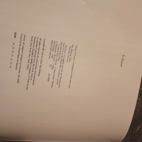 The Polar Express Book And Casette By Chris Van Allsburg - Picture 6 of 6